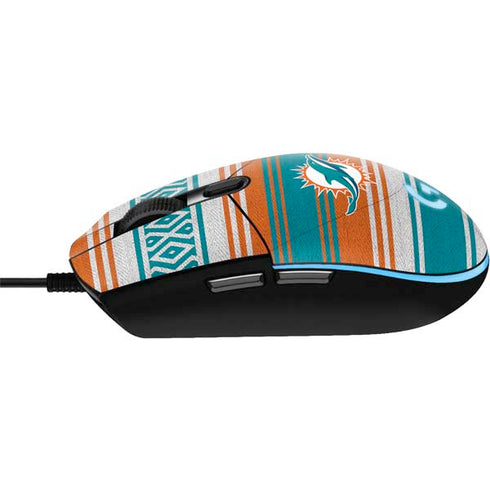 NFL Miami Dolphins Trailblazer G203 Prodigy RGB Wired Gaming Mouse Skin